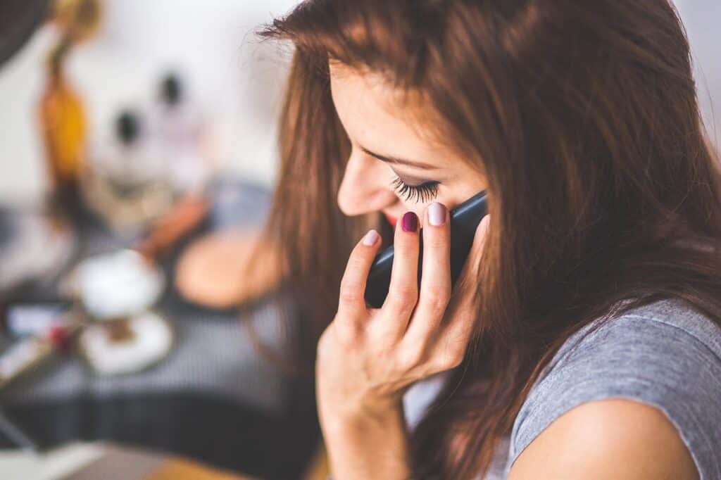 keep skin young by cleaning the phone before putting it next to your ear