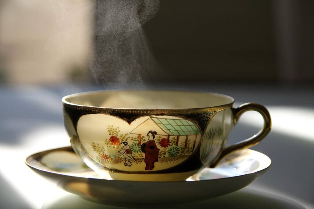 a cup of tea