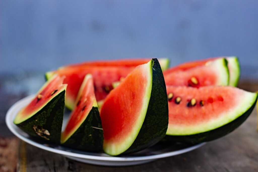 slices of watermelon - foods that make you look younger