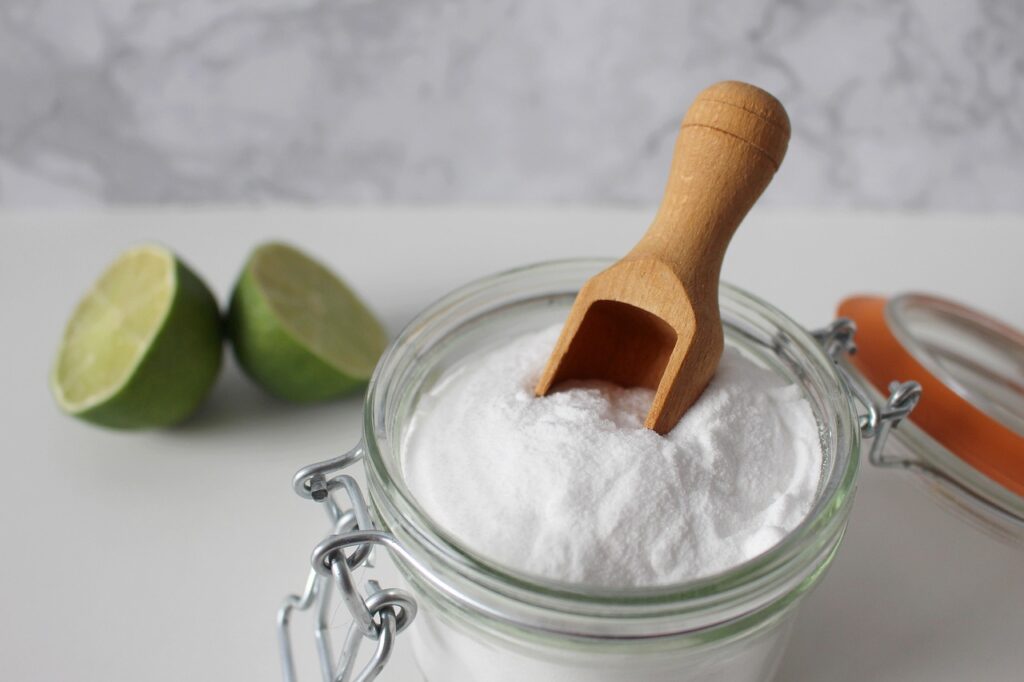soda in a medium dish one of the best dandruff natural remedies