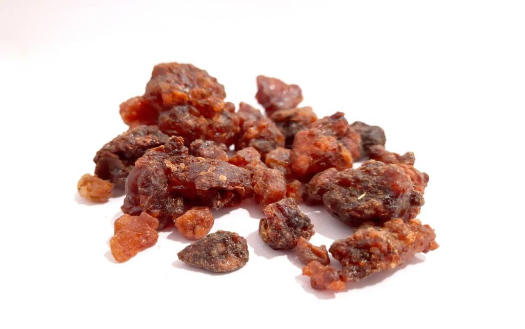 Myrrh oil protects cuticles and supports strong nails with natural oils for nail growth